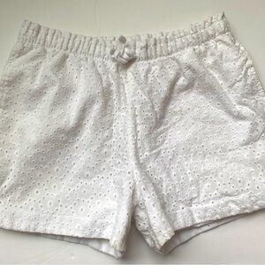 COPY - Girls White Eyelet Short